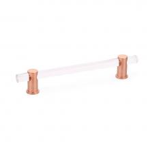 Schaub and Company 406-BRG - Pull  Adjustable 6'' cc  Brushed Rose Gold