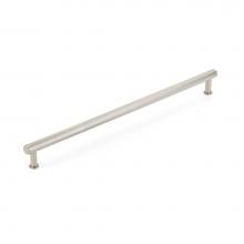 Schaub and Company 5018A-BN - Pub House, Appliance Pull, Knurled, Brushed Nickel, 18'' cc