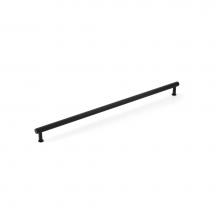 Schaub and Company 5024A-MB - Pub House, Appliance Pull, Knurled, Matte Black, 24'' cc