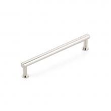 Schaub and Company 5106-PN - Pub House, Pull, Polished Nickel, 6'' cc