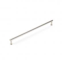 Schaub and Company 5112-PN - Pub House, Pull, Polished Nickel, 12'' cc