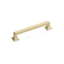 Schaub and Company 523-SSB - Pull, Signature Satin Brass, 5'' cc