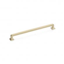 Schaub and Company 524-SSB - Pull, Signature Satin Brass, 10'' cc