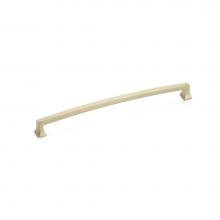 Schaub and Company 528-SSB - Pull, Arched, Signature Satin Brass, 10'' cc