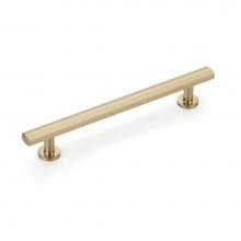 Schaub and Company 554-SSB - Pull, Signature Satin Brass, 6'' cc