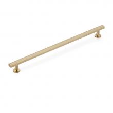 Schaub and Company 563-SSB - Pull, Signature Satin Brass, 12'' cc