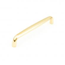 Schaub and Company 739-03 - Appliance Pull, Polished Brass, 10'' cc