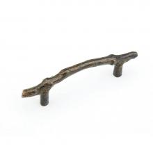 Schaub and Company 783-AZ - Pull, Twig, Antique Bronze, 4'' cc