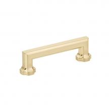 Schaub and Company 883-SSB - Pull, Signature Satin Brass, 3-1/2'' cc