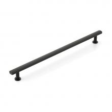 Schaub and Company BTB558-MB - Back to Back, Appliance Pull, Matte Black, 18'' cc