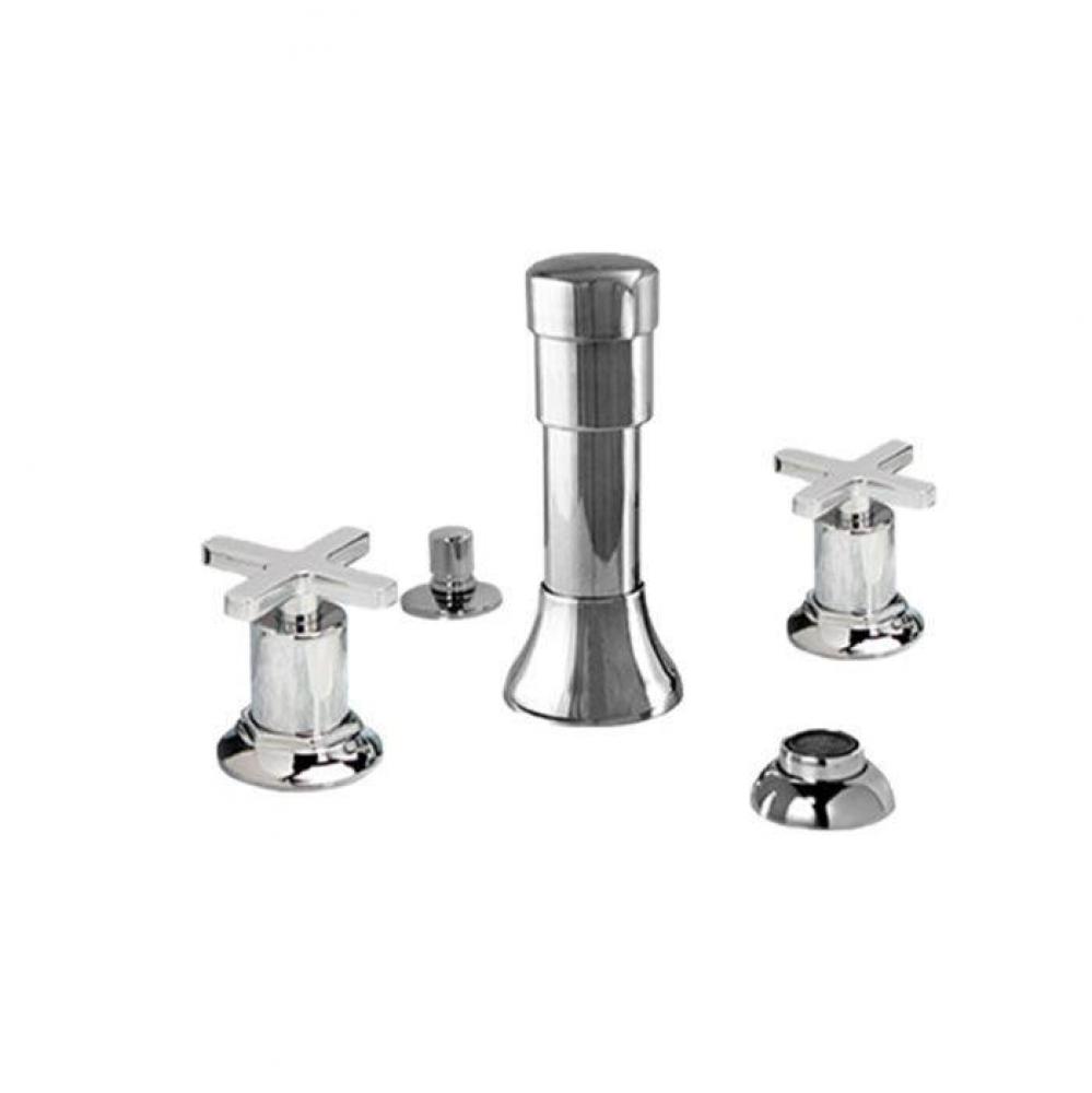 Bidet Set Complete TRIBECA-X SATIN NICKEL PVD .42