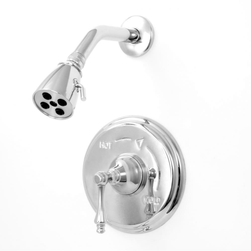 Pressure Balanced Shower Set W/Lexington Complete - Chrome