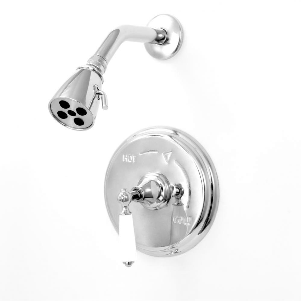 Pressure Balanced Shower Set W/Orleans Complete