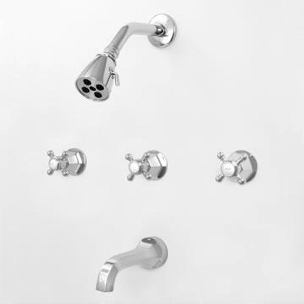 300 Salem 3 Valve Tub/Shower Set