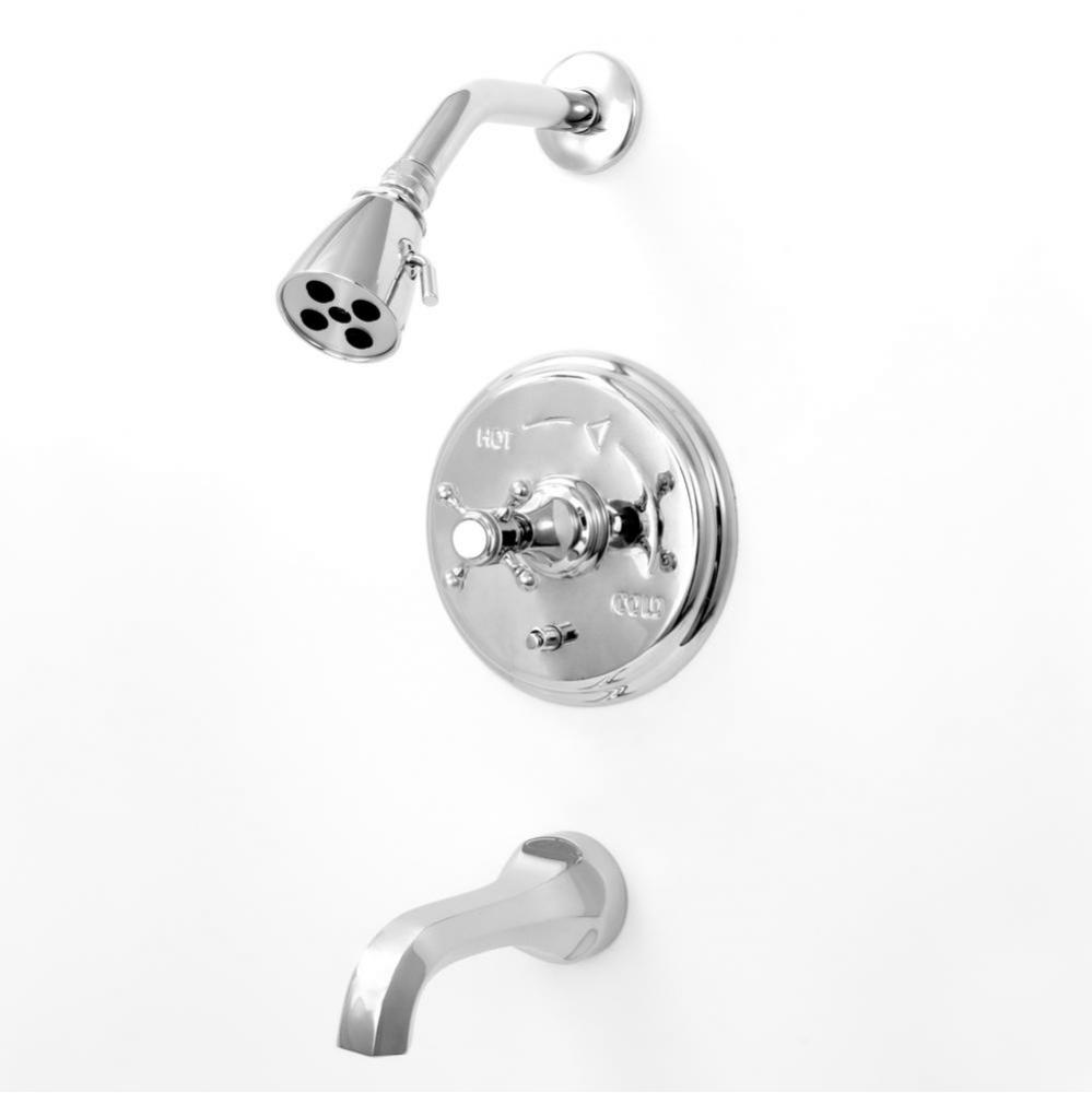 300 St. Michel Pressure Balanced Tub & Shower Set