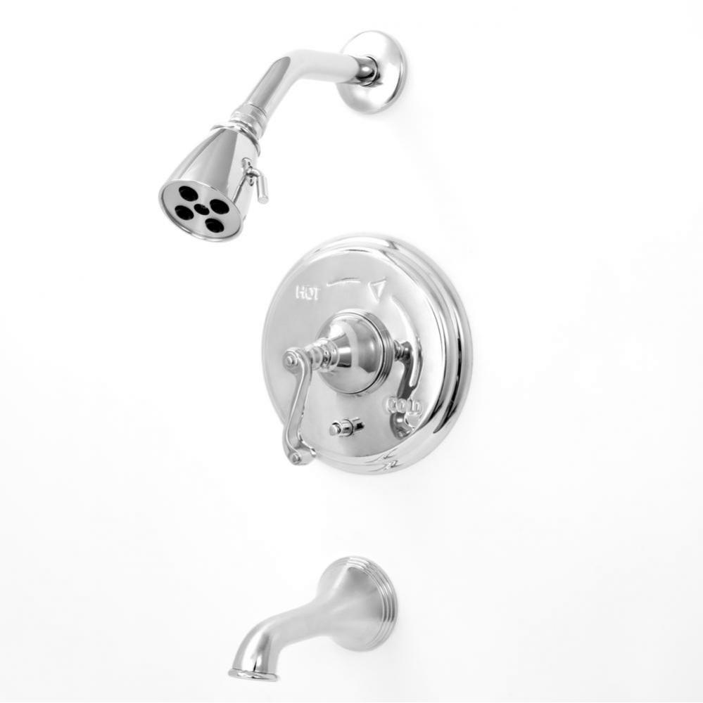 400 Charlotte Pressure Balanced Tub & Shower Set