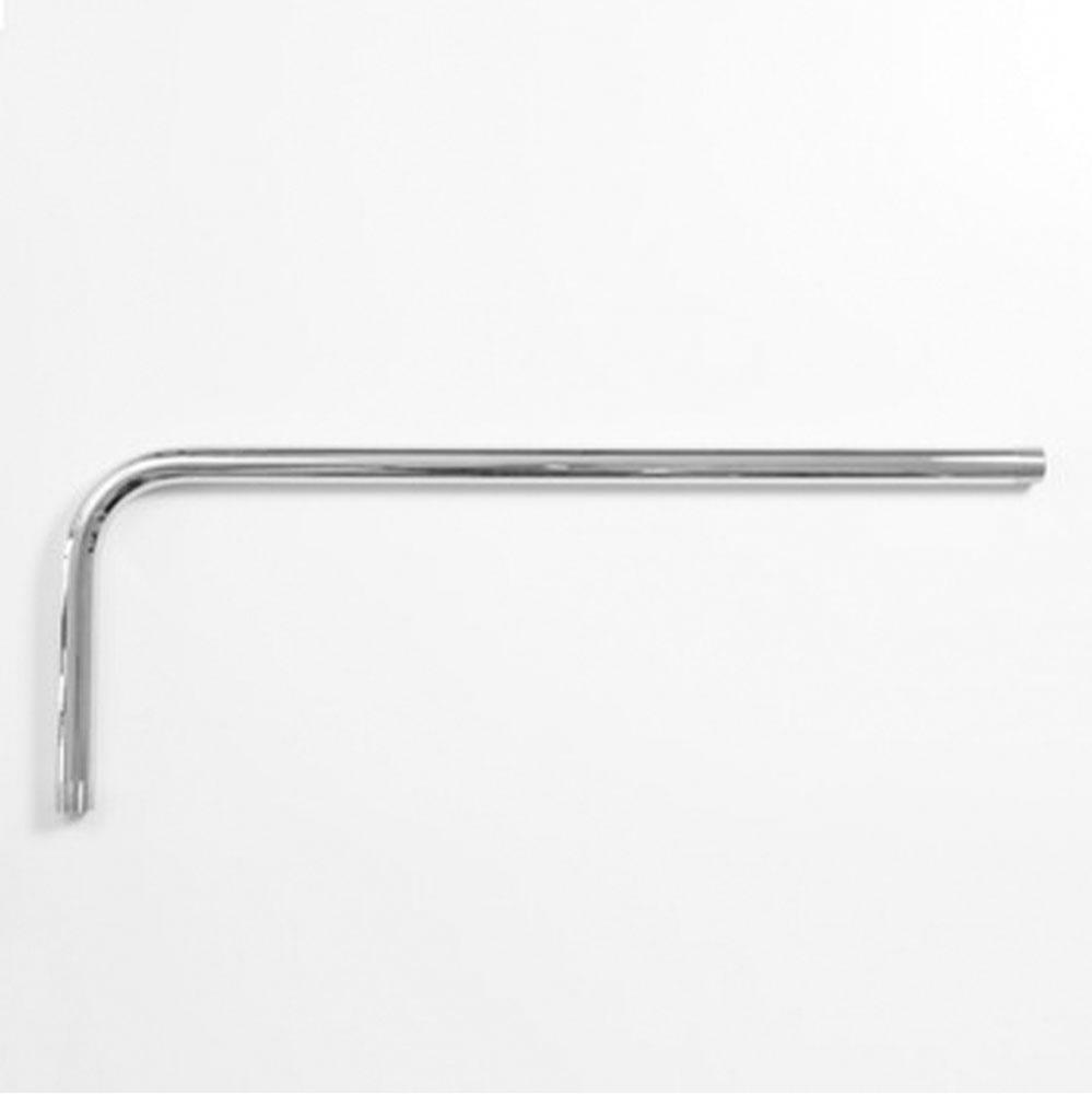 12'' x 4'' L-Shaped Shower Arm CHROME .26