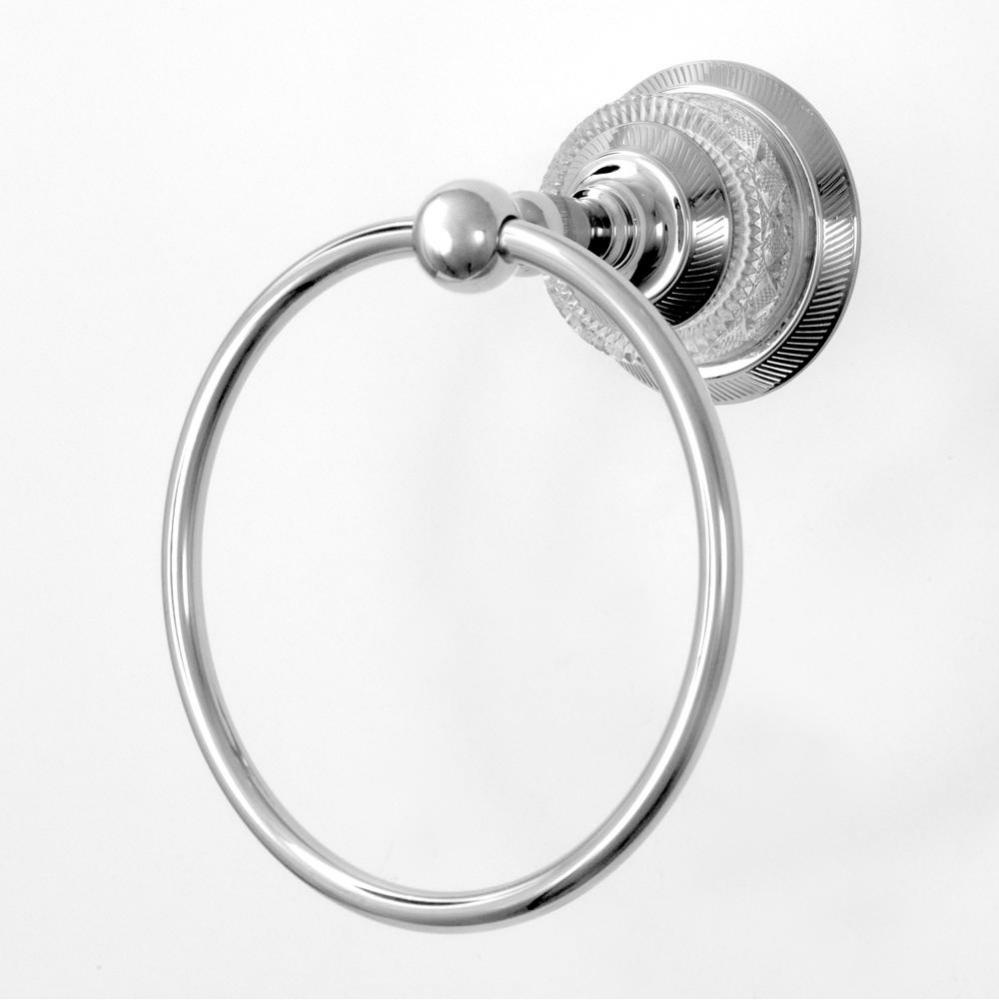 Accessory Series 97 - Towel Ring W/Honey Onyx Marble