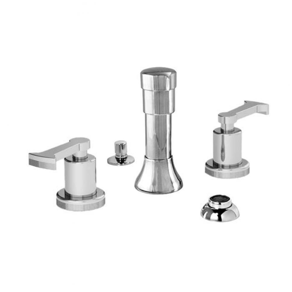 Bidet Set Complete Piston Chrome .26