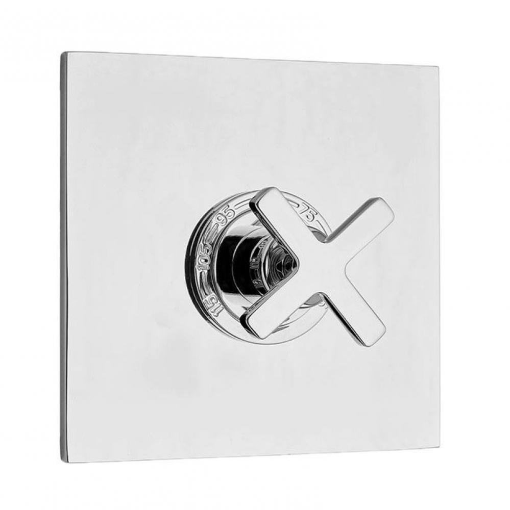 310 Tribeca-X 3/4'' Valve W/Trim Complete 7'' Square Plate, Chrome