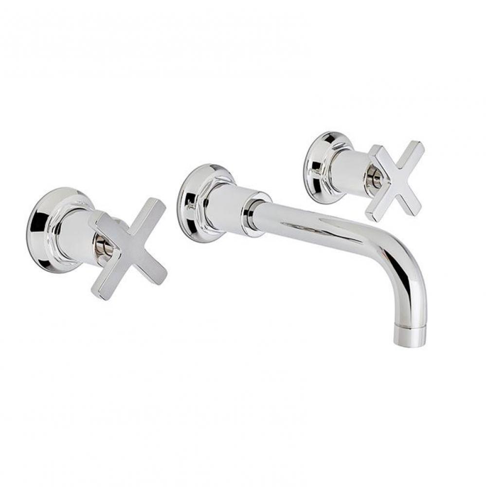 310 Tribeca-X Wall Vessel Lav Set With 7'' Spout, Chrome