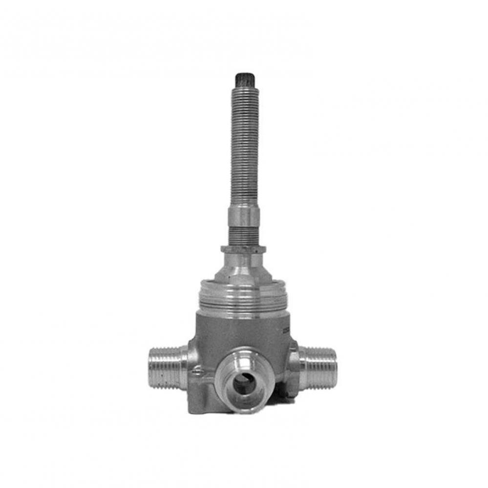 4 Port In-wall Diverter Valve, POSITIVE SHUT-OFF, 16PT