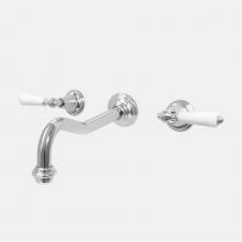 Sigma 1.355707.TG3 - 350 Orleans Wall Lav Set;___Trim Only W/ 10-3/4'' Spout, G3