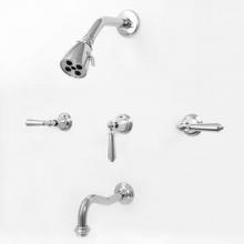 Sigma 1.355933.26 - 350 Monte Carlo 3 Valve Tub & Shower Set