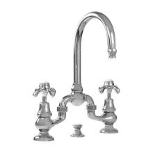 Sigma 7.5748108.26 - Sancerre Bridge Lavatory Set with 481 Drop Cross Handle in Polished Chrome