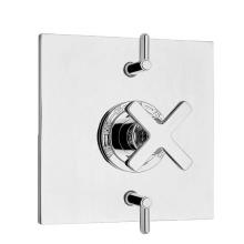 Sigma 1.053996.V2.26 - 310 Tribeca-X 1/2'' Valve W/Trim Two Volume Controls Complete 7'' Square Plate