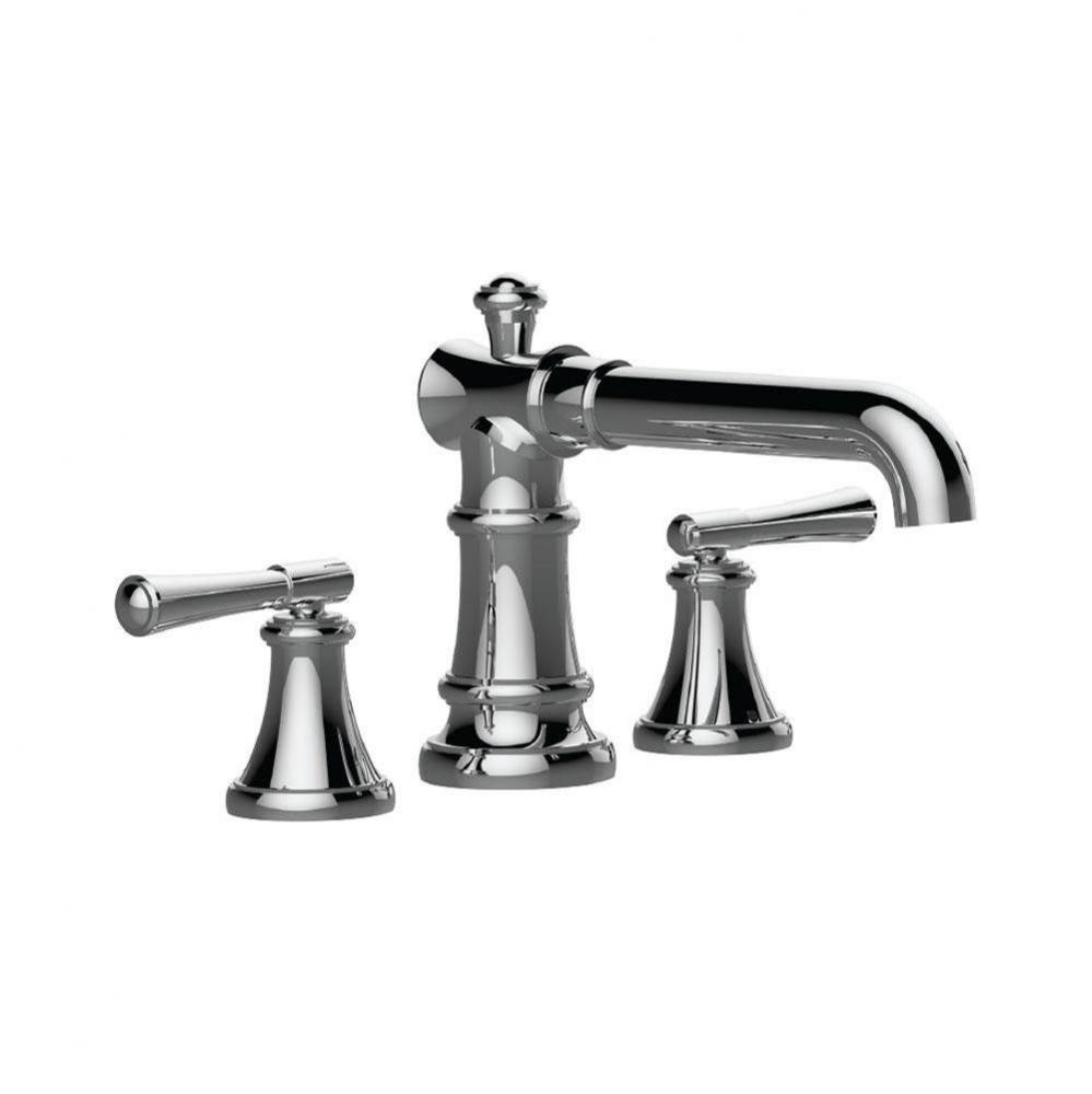 Roman Tub Filler Set With ''Ha'' Handles - (Uses P0002 Valve)