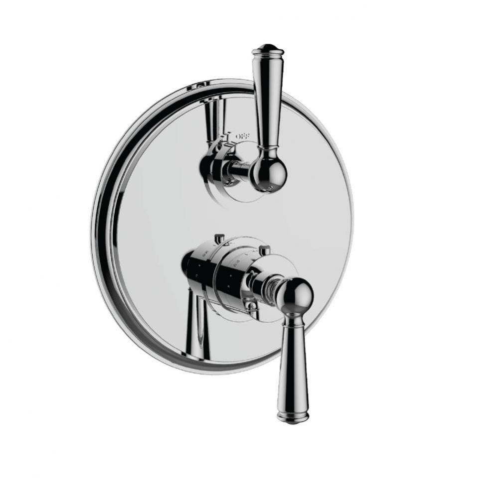 1/2'' Thermostatic Trim W/ Ep Handle And 2-Way Diverter (Non-Shared) - (Uses Th-8210 Val