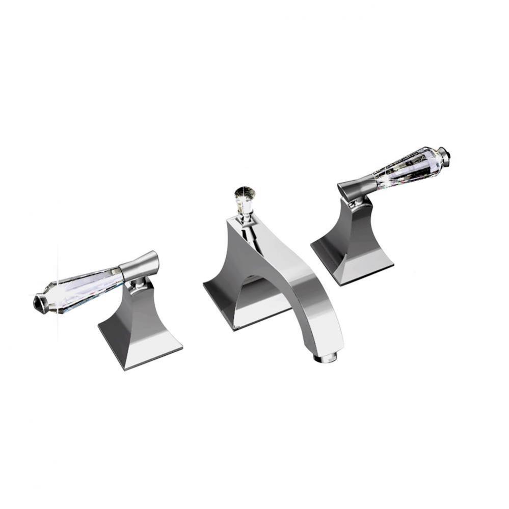 Widespread Lavatory W/Dc Handle (Includes Valves And 1-1/4'' Drain Assembly