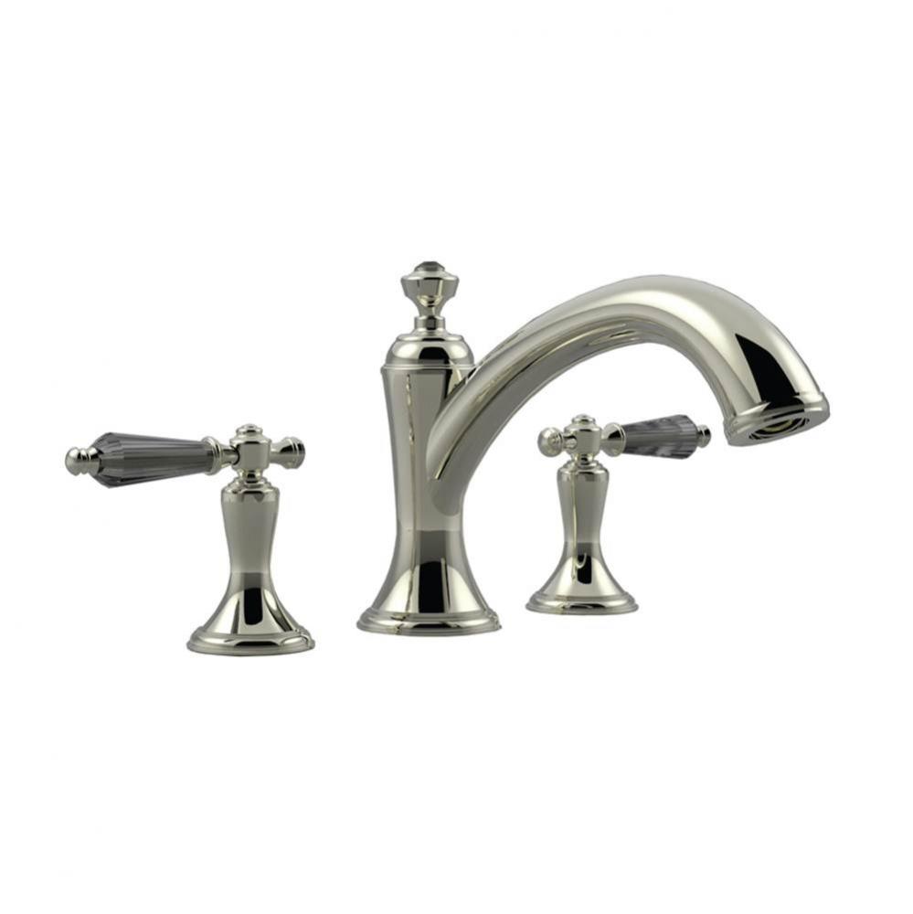 Roman Tub Filler Trim W/ Kt Handles - (Uses P0002 Valve)