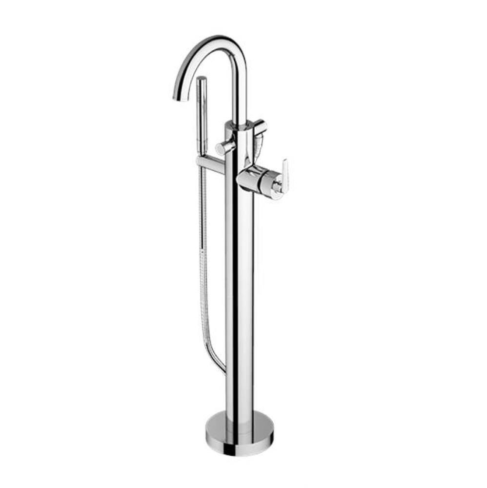 Roman Tub Filler W/ Hn Handles And Hand Shower - (Uses P0800 Valve)