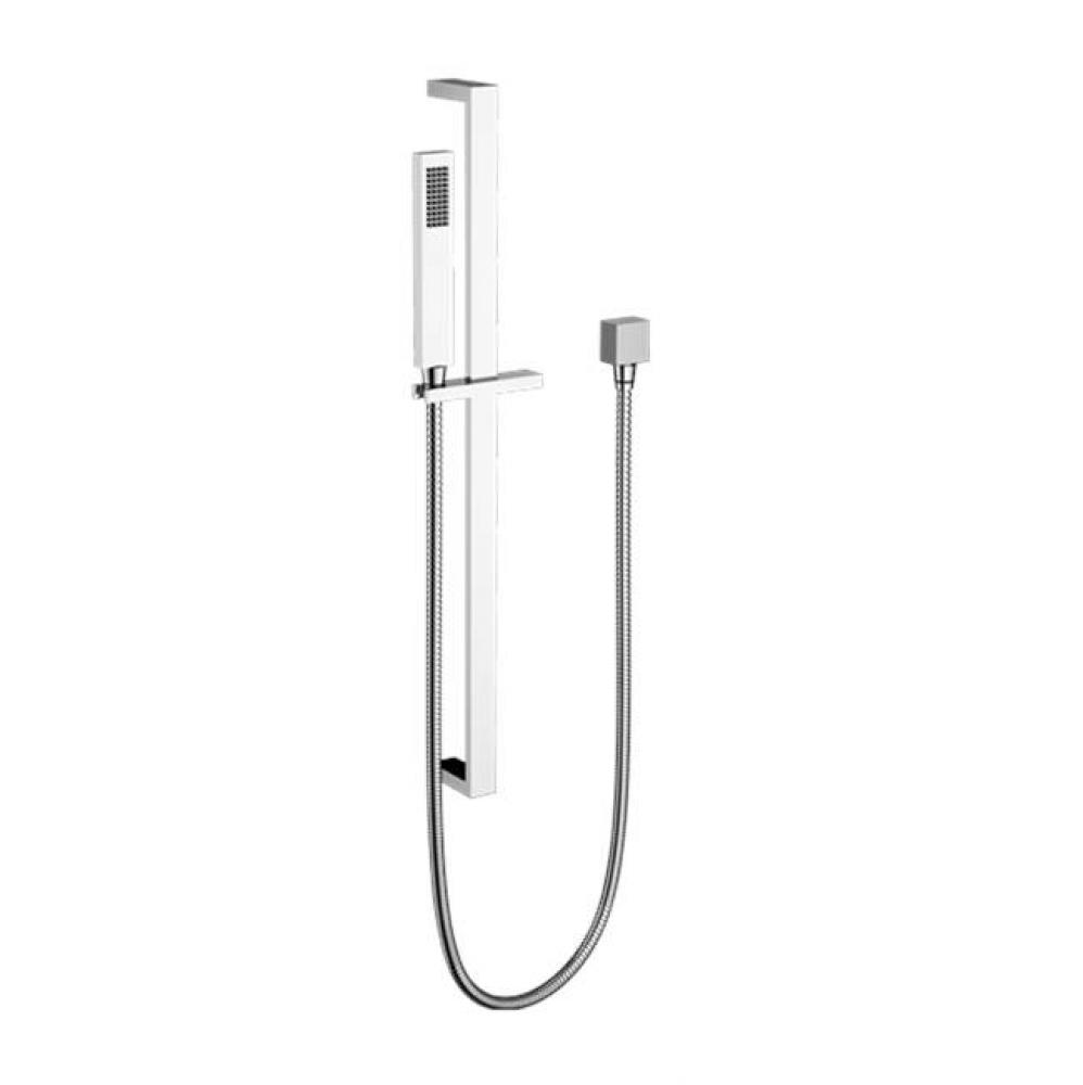 Hand Shower with Slide Bar and Supply Elbow