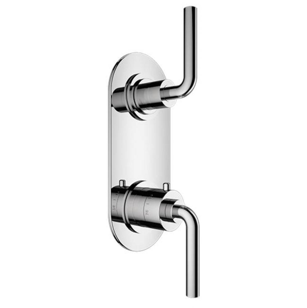 TRIM (Shared Function) - 1/2'' Thermostatic Trim with Volume Control and 2-Way Diverter