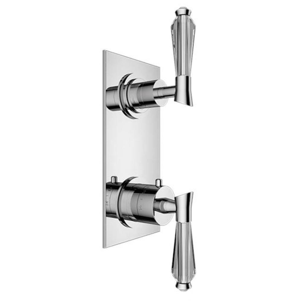 TRIM - 1/2'' Thermostatic Trim with One Way Volume Control