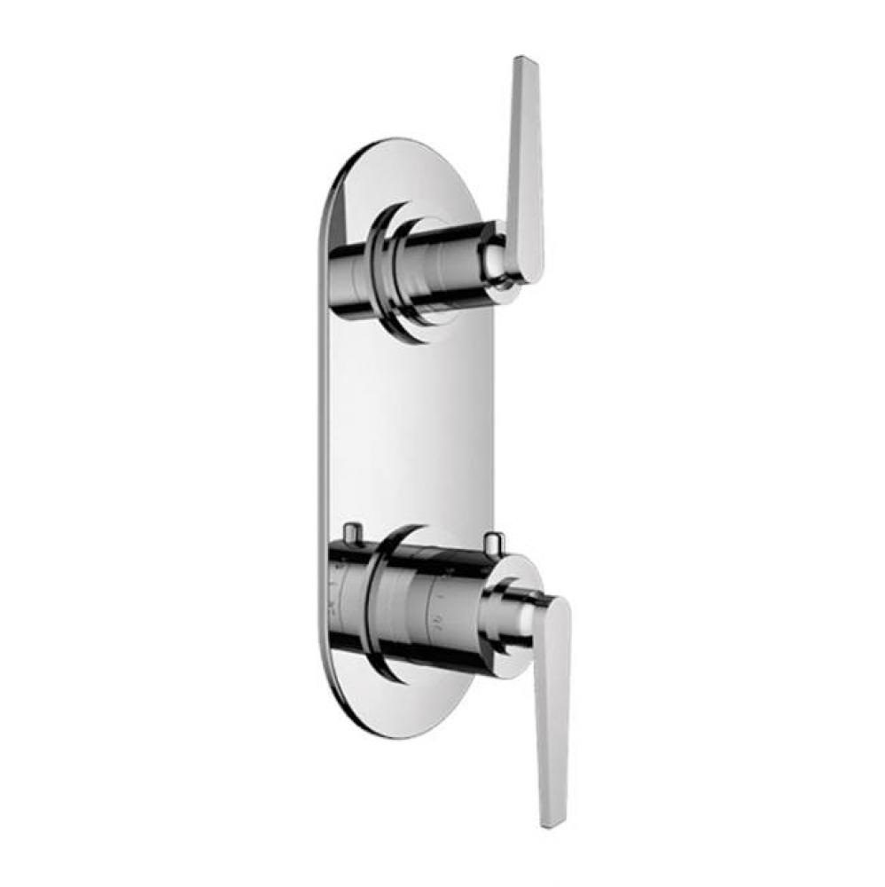 TRIM (Shared Function) - 1/2'' Thermostatic Trim with Volume Control and 2-Way Diverter