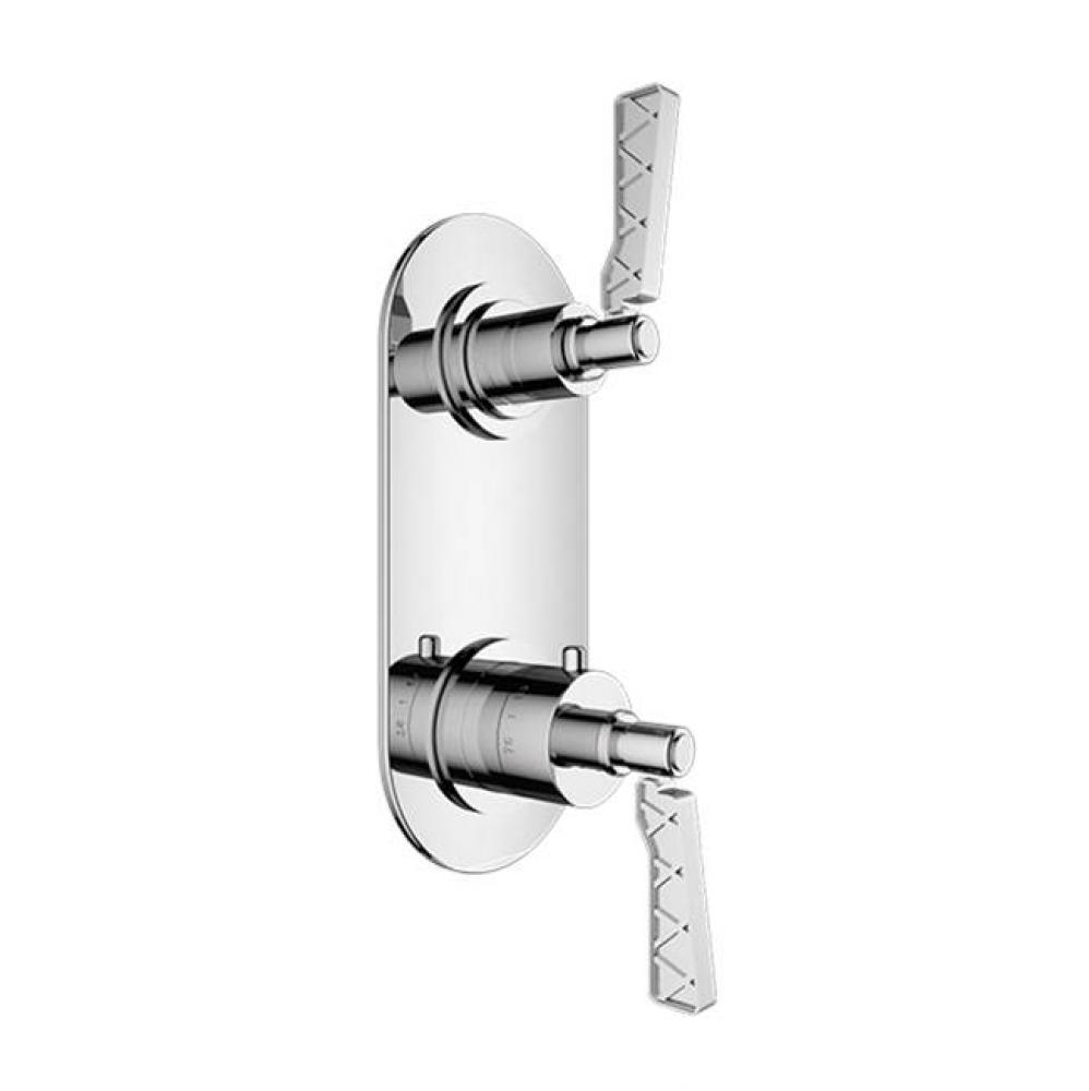 TRIM - 1/2'' Thermostatic Trim with One Way Volume Control