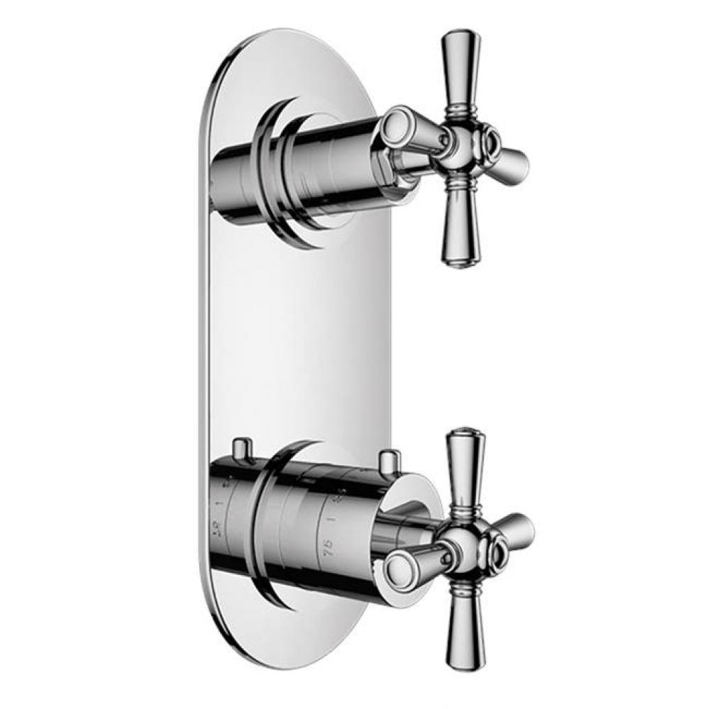 TRIM - 1/2'' Thermostatic Trim with One Way Volume Control