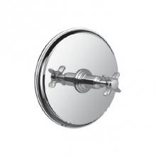 Santec 2931ET10-TM - Pressure Balance Shower - Trim Only W/ Et Cross Handle (Includes Standard Shower Plate And Handle)