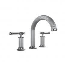 Santec 3450AT97-TM - Roman Tub Filler Trim W/ At Handles - (Uses P0006 Valve)