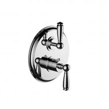 Santec 7095EY54-TM - 1/2'' Thermostatic Trim W/ Ey Handle And Volume Control - (Uses Th-8010 Valve)