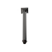 Santec 92870710 - 7'' Ceiling Rain Head Arm & Flange (1/2'' Connections, W/ Deluxe Flange, 1