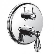 Santec 7096EC10-TM - 1/2'' Thermostatic Trim W/ Ec Handle And 2-Way Diverter (Shared) - (Uses Th8212 Valve)