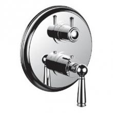 Santec 7098EP54-TM - 1/2'' Thermostatic Trim W/ Ep Handle And 3-Way Diverter (Shared) - (Uses Th-8313 Valve)