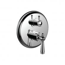 Santec 7096JP44-TM - 1/2'' Thermostatic Trim W/ Jp Handle And 2 Way Diverter (Shared) - (Uses Th-8212 Valve)