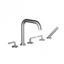 Santec 3955CI21-TM - TRIM - Roman Tub Filler with Hand Shower