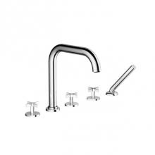 Santec 3955CX21-TM - TRIM - Roman Tub Filler with Hand Shower